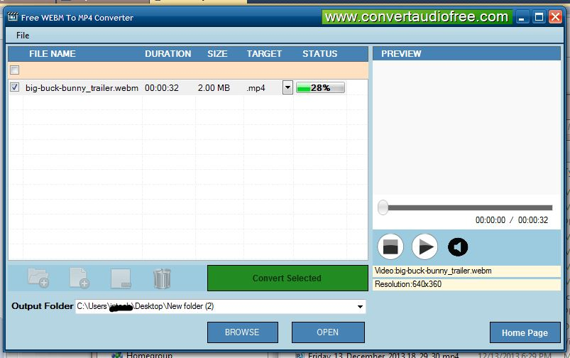 webm converter to mp4 download