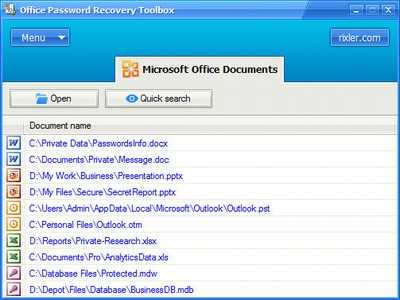 Office Password Recovery Toolbox Standaloneinstaller