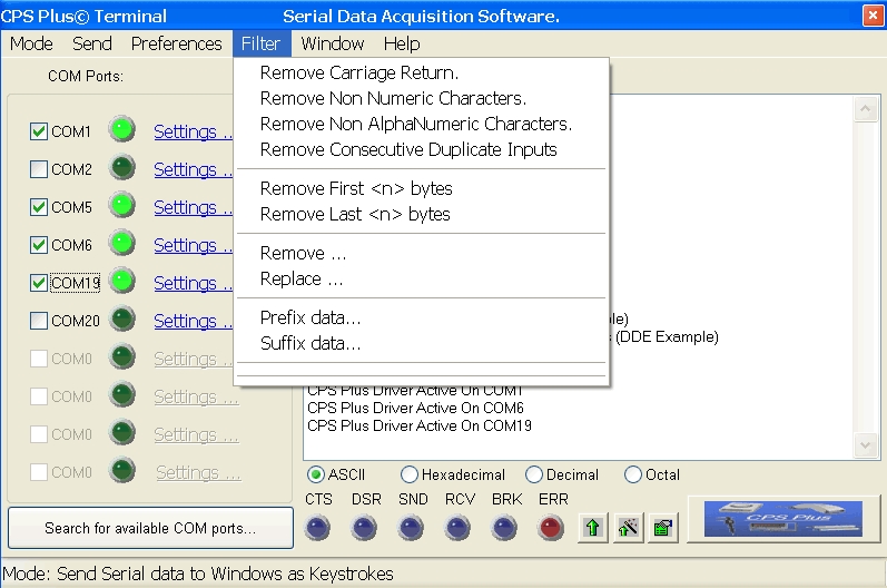 rs232 communication software free download