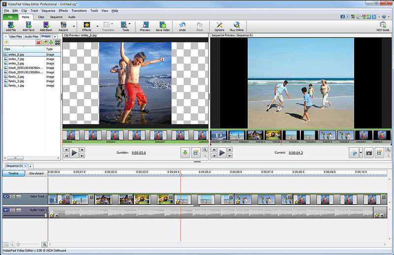 editor videopad video editor free