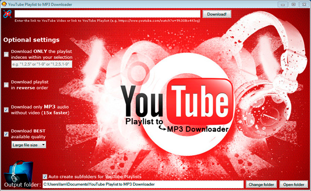 youtube playlist converter mp3