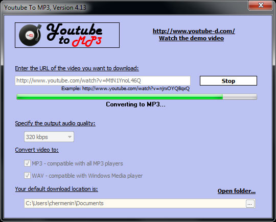 how to download from youtube to mp3 player