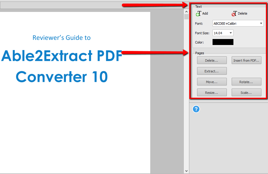 Able2Extract pdf properties