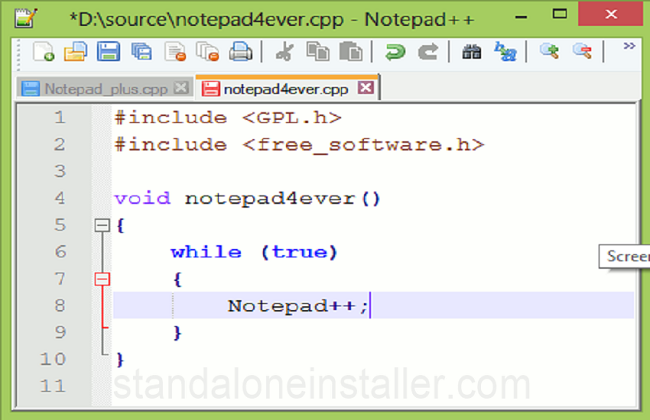 Notepad++