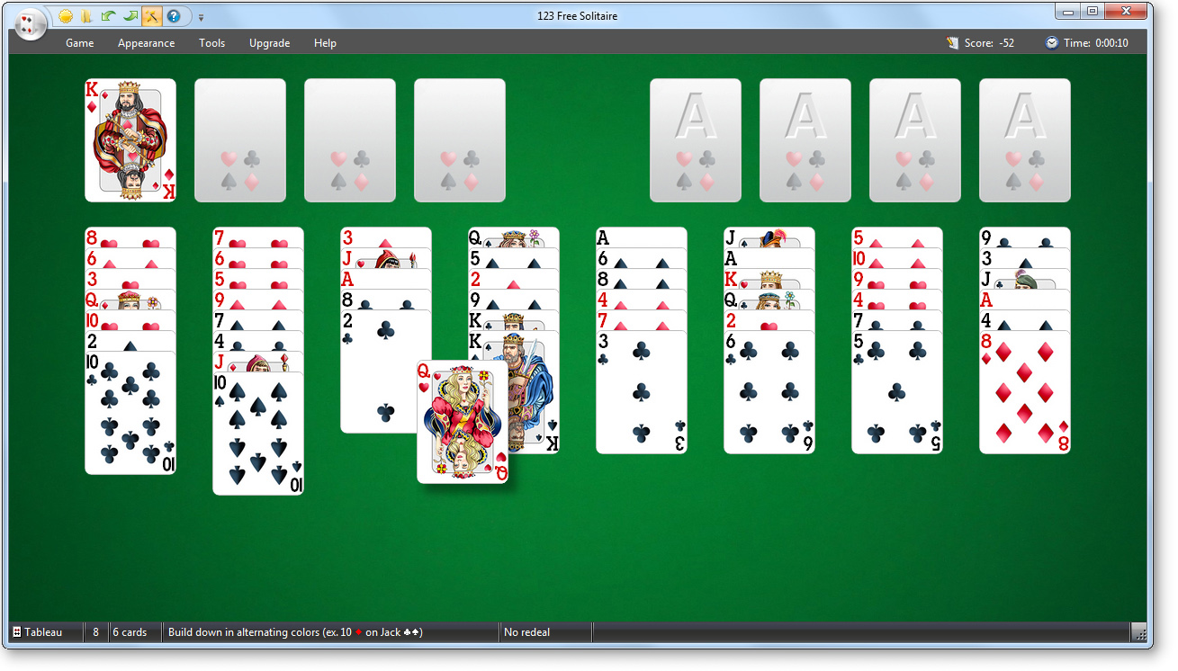 free solitaire card games download