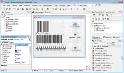 Download 1D Barcode VCL Components