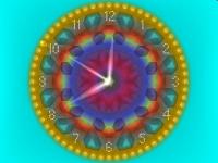 Download 2D Gold Clock Screensaver