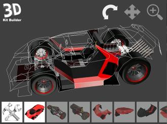builder car 3d x350 concept kit screenshot standaloneinstaller