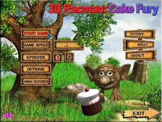 Download 3D Pacman: Cake Fury