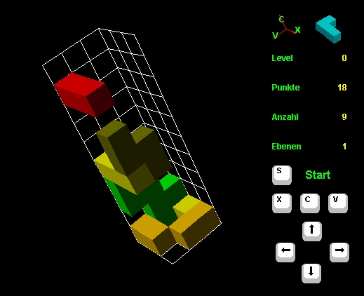 3d tetris