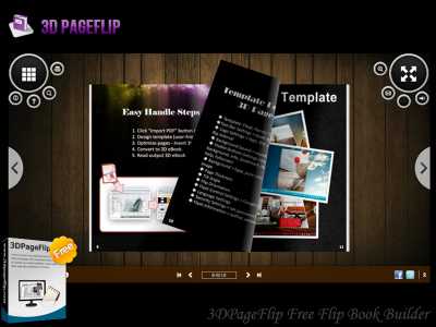 3DPageFlip Free Flip Book Builder