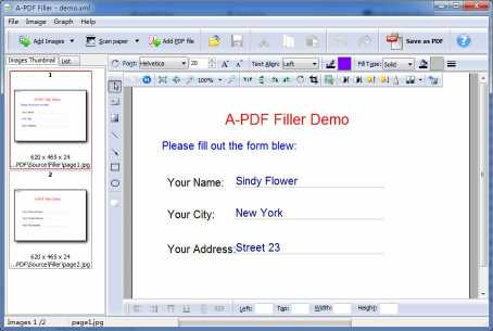 A-PDF Filler