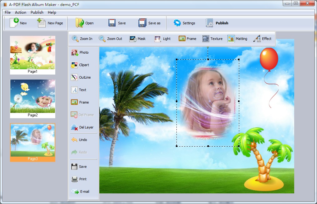 photo files to album software free download