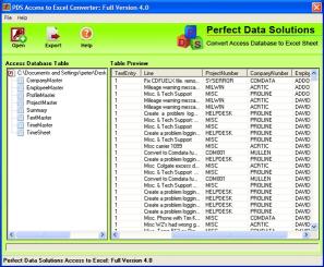 Download Access to Excel Converter