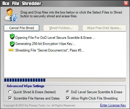 Download Ace File Shredder