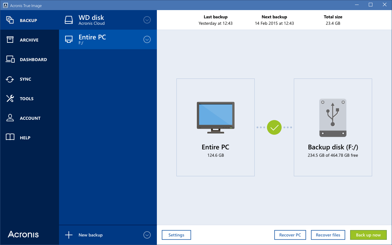 acronis true image mac for new hard drive