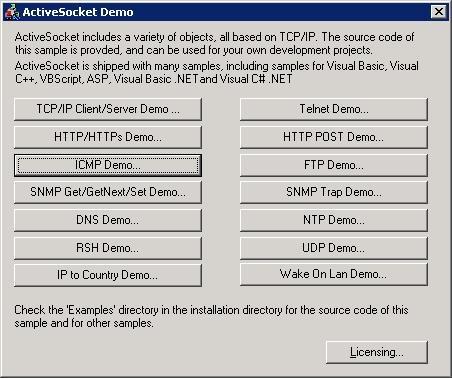 Download ActiveSocket Network Toolkit