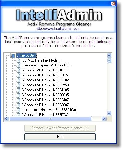 Download Add Remove Program Cleaner