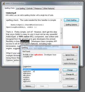 Download Addict Spell Check for VCL