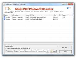 Download Adept PDF Password Remover