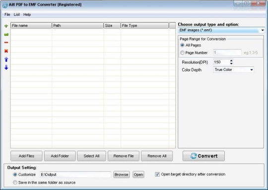 Download Ailt PDF to EMF Converter - standaloneinstaller.com