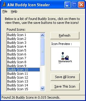 Download AIM Buddy Icon Stealer