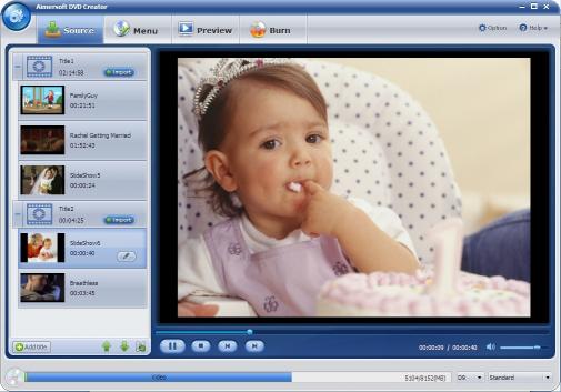 Download Aimersoft DVD Creator