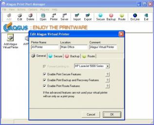 Download Alagus Print Port Manager