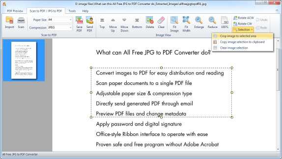 All Free JPG to PDF Converter