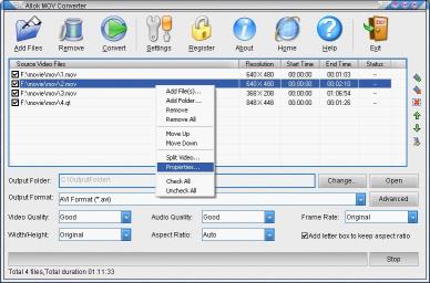 Download Allok MOV Converter