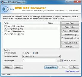Download Any DWG to DXF Converter