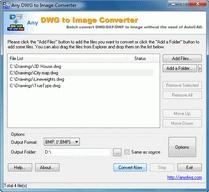 Download Any DWG to JPG Converter 2009.2