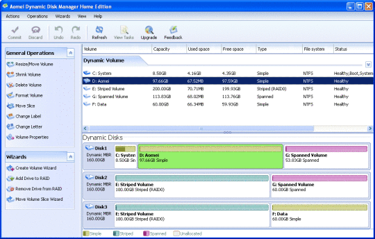 Aomei dynamic disk manager как пользоваться