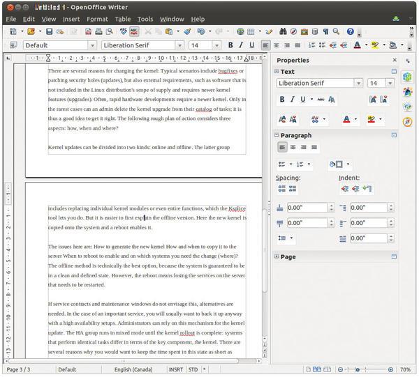 how to use apache openoffice writer