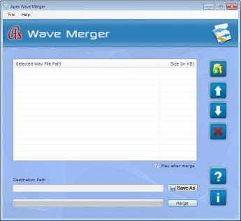 Download Apex WAV Merger Software