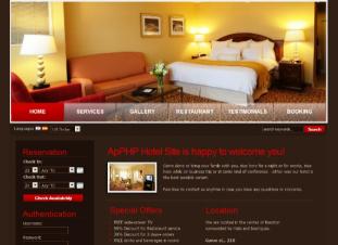 Download ApPHP Hotel Site web reservation system