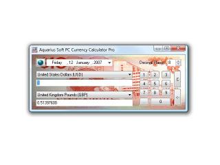 Download Aquarius Soft PC Currency Calculator Pro