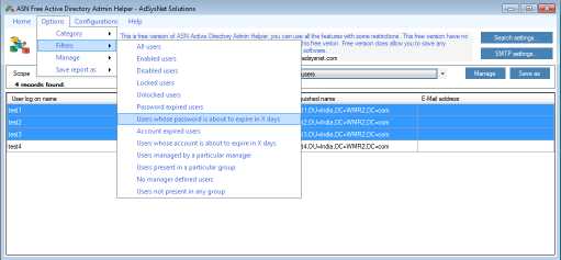 ASN Free Active Directory Admin Helper