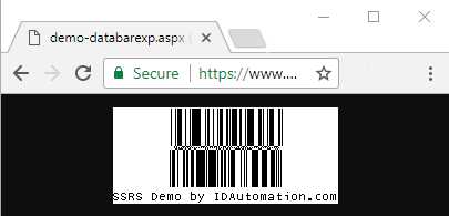 ASPX GS1 DataBar Generator Script