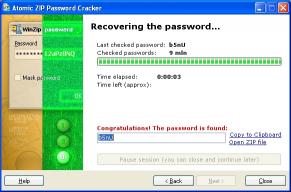 Download Atomic ZIP Password Recovery