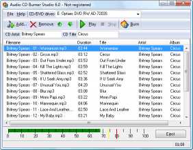 Download Audio CD Burner Studio