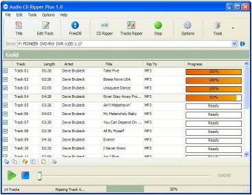 Download Audio CD Ripper Plus