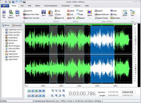 Download Audio Editor Deluxe 2015