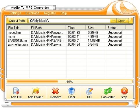 Download Audio To MP3 Converter