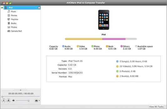 Download AVCWare iPod to Computer Transfer for Mac
