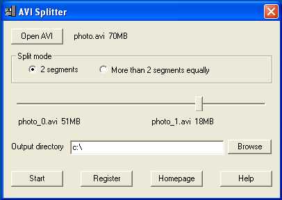Download AVI Splitter