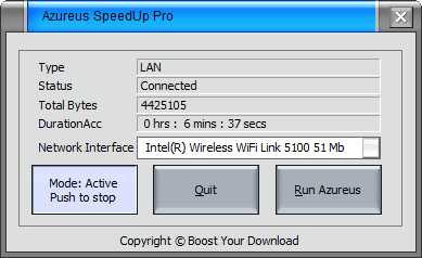 Download Azureus SpeedUp Pro