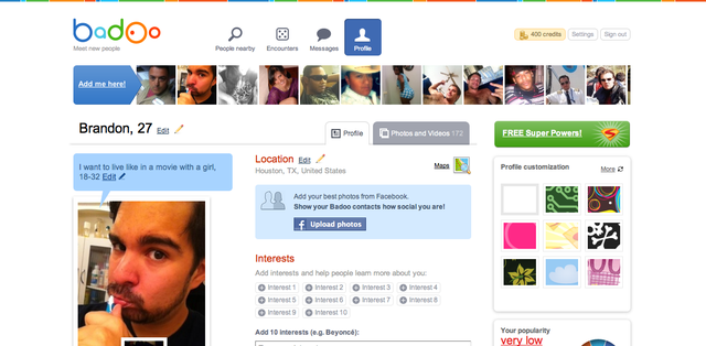 Line badoo on Websites Similar