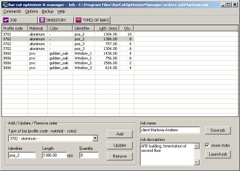 Download Bar Cut Optimizer & Manager