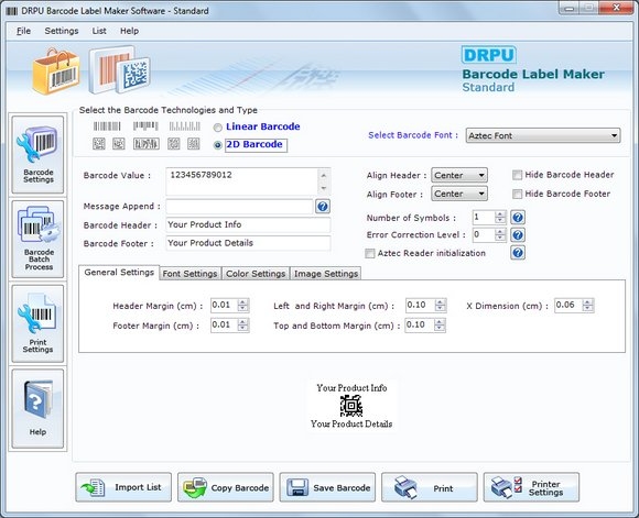 barcode freeware